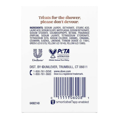 Dove Limited Edition Beauty Bar, Cinnamon Pumpkin Pie, 3.75oz, 4 Count -