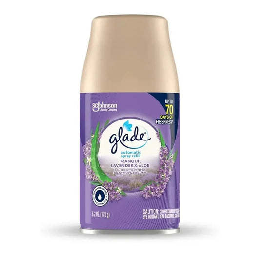 Glade Automatic Spray Refills, Tranquil Lavender & Aloe, 6.2oz -