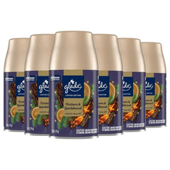 Glade Automatic Spray Refills, Embers & Sandalwood, 6.2oz