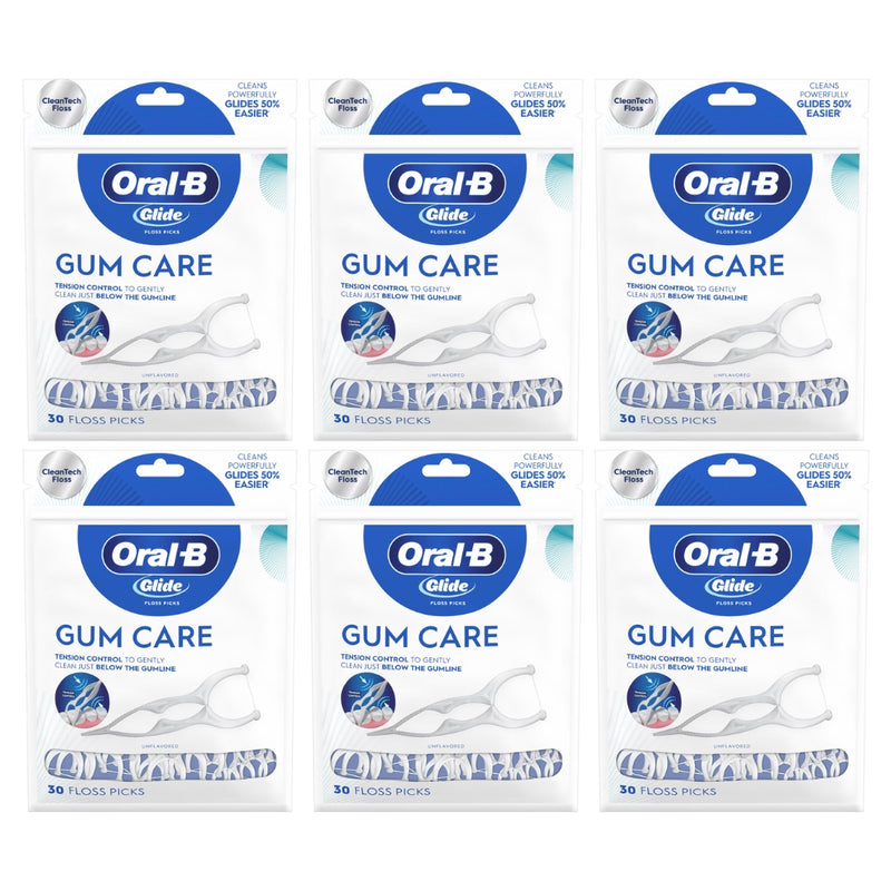 Oral-B Glide Gum Care Floss Picks, 30 Count