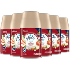 Glade Automatic Spray Refills, Apple Cinnamon, 6.2oz