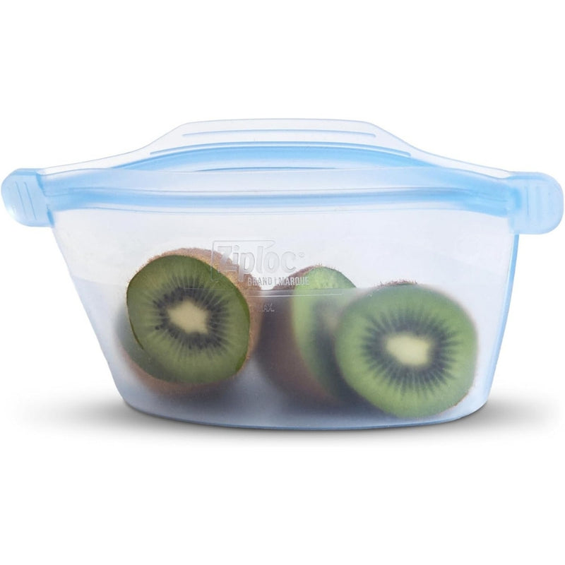 Ziploc Endurables Small Container, Reusable Silicone Bags, 16oz