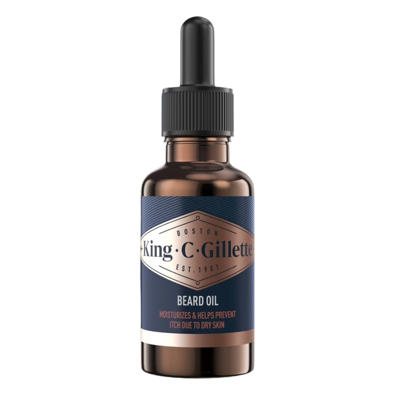 King C. Gillette Beard Oil with Argan Oil, 1oz (30ml)