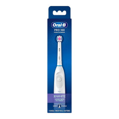 Oral-B Pro 100 3D White Battery Powered Electric Toothbrush