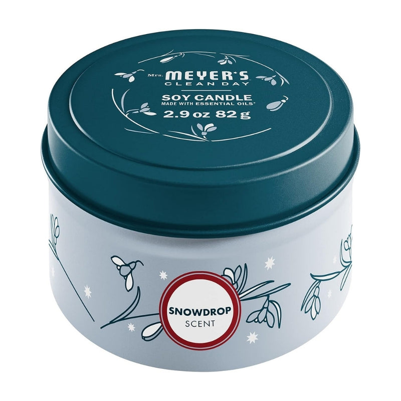 Mrs. Meyer's Soy Candle, Snowdrop, 2.9oz