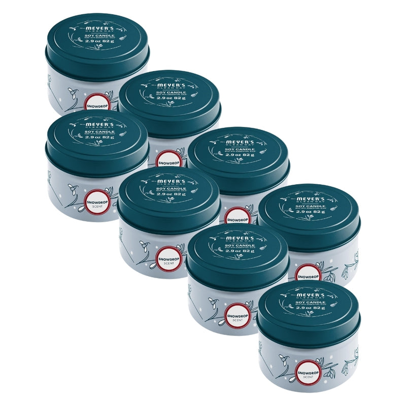 Mrs. Meyer's Soy Candle, Snowdrop, 2.9oz