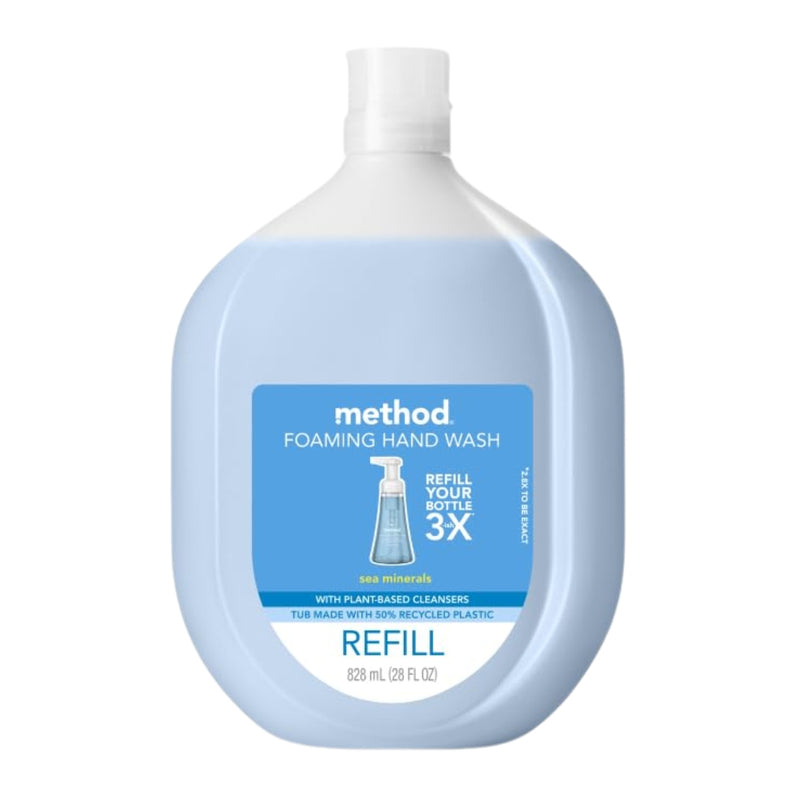Method Foaming Hand Wash Refill, Sea Minerals, 28oz