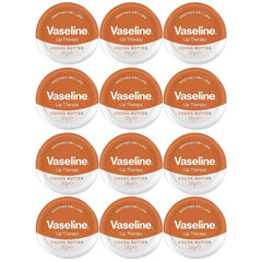 Vaseline Lip Therapy Lip Balm Tin, Cocoa Butter, 0.7oz (20g)
