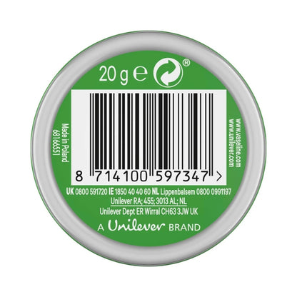 Vaseline Lip Therapy Lip Balm Tin, Aloe, 0.7oz (20g) -