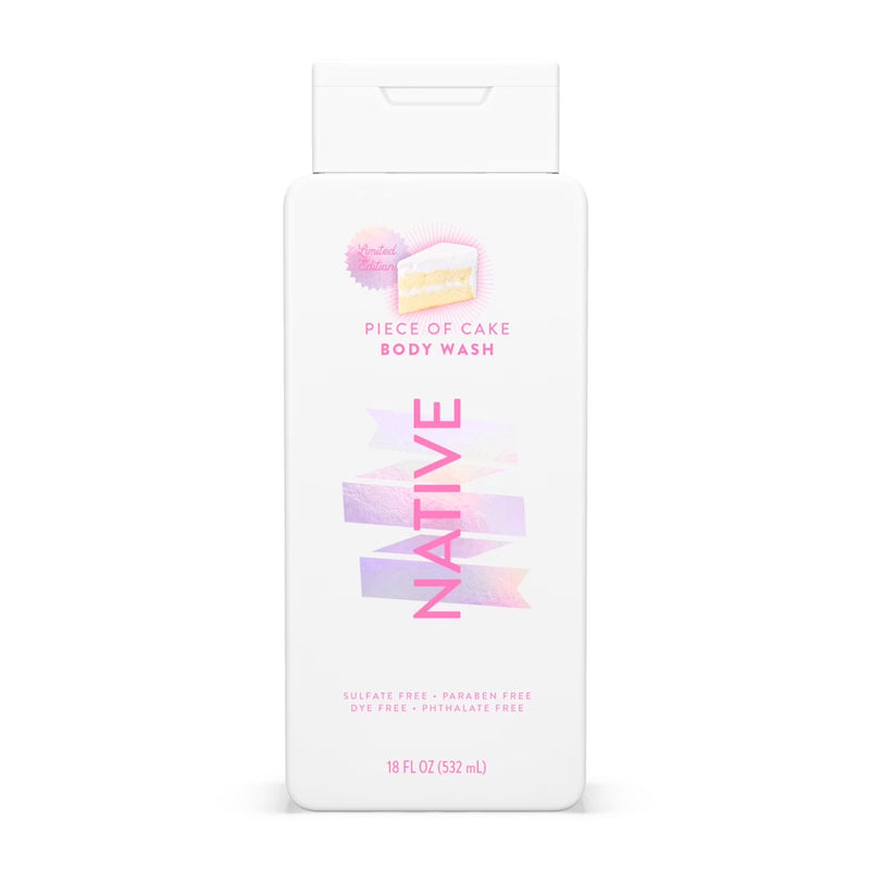 Native Body Wash, Piece of Cake, 18oz
