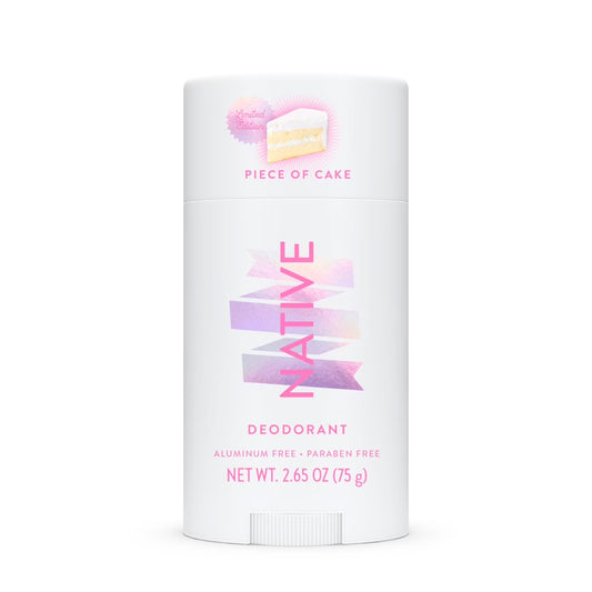 Native Deodorant Stick, Piece of Cake, 2.65oz -