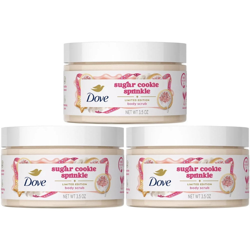 Dove Limited Edition Body Scrub, Sugar Cookie Sprinkle, 3.5oz -
