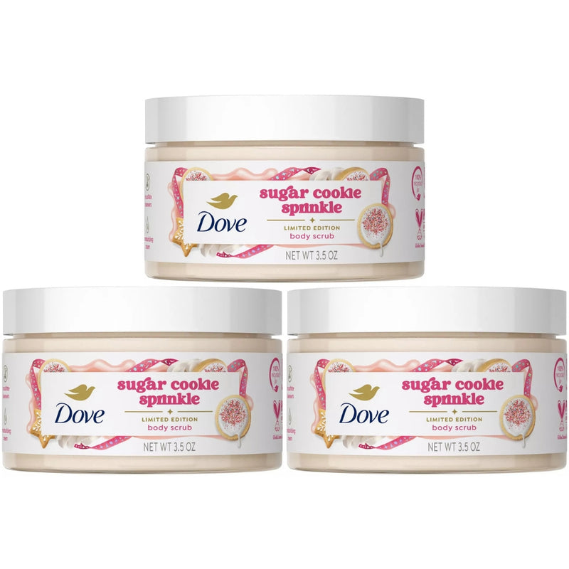 Dove Limited Edition Body Scrub, Sugar Cookie Sprinkle, 3.5oz