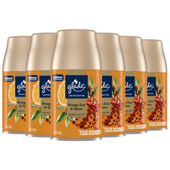 Glade Automatic Spray Refill, Orange Zest & Clove, 6.2oz