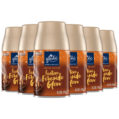 Glade Automatic Spray Refill, Festive Fireside Glow, 6.2oz