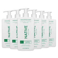Native 2 in 1 Scalp Refreshing Shampoo & Conditioner, Eucalyptus & Mint, 16.5oz