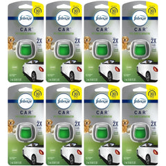 Febreze Car Vent Clip Pet Odor Eliminator Air Freshener, Fresh Scent, 1 Count