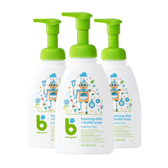 Babyganics Foaming Dish & Bottle Soap, Fragrance Free, 16oz