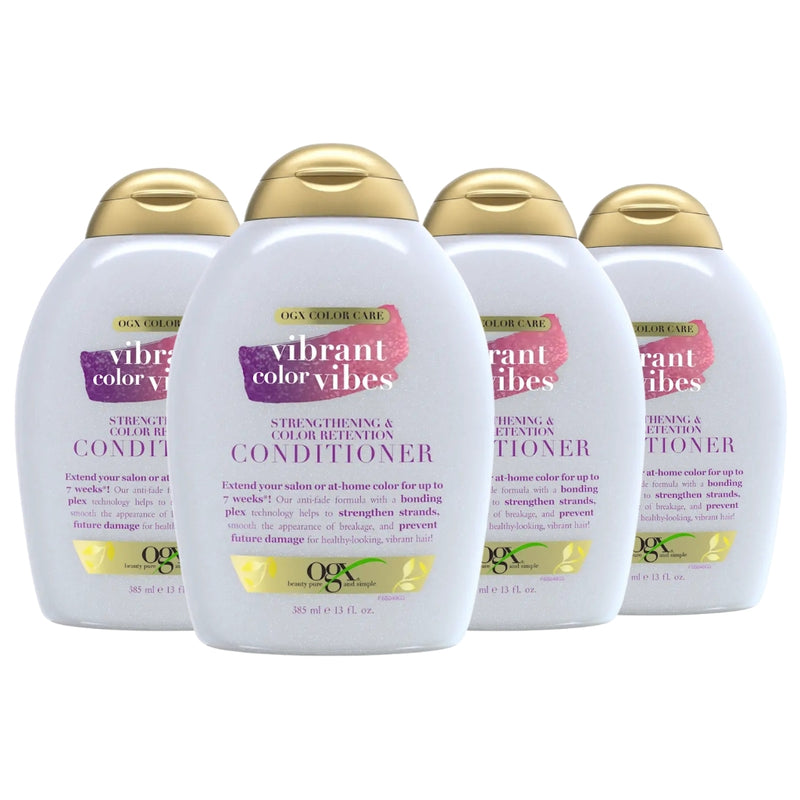 OGX Color Care Vibrant Color Vibes Strengthening & Color Retention Conditioner, 13oz