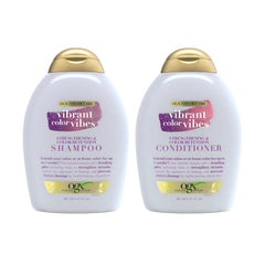 OGX Color Care Vibrant Color Vibes Strengthening & Color Retention Shampoo & Conditioner Set, 13oz