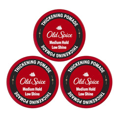 Old Spice Thickening Pomade with Biotin, Medium Hold, Low Shine, 2.22oz