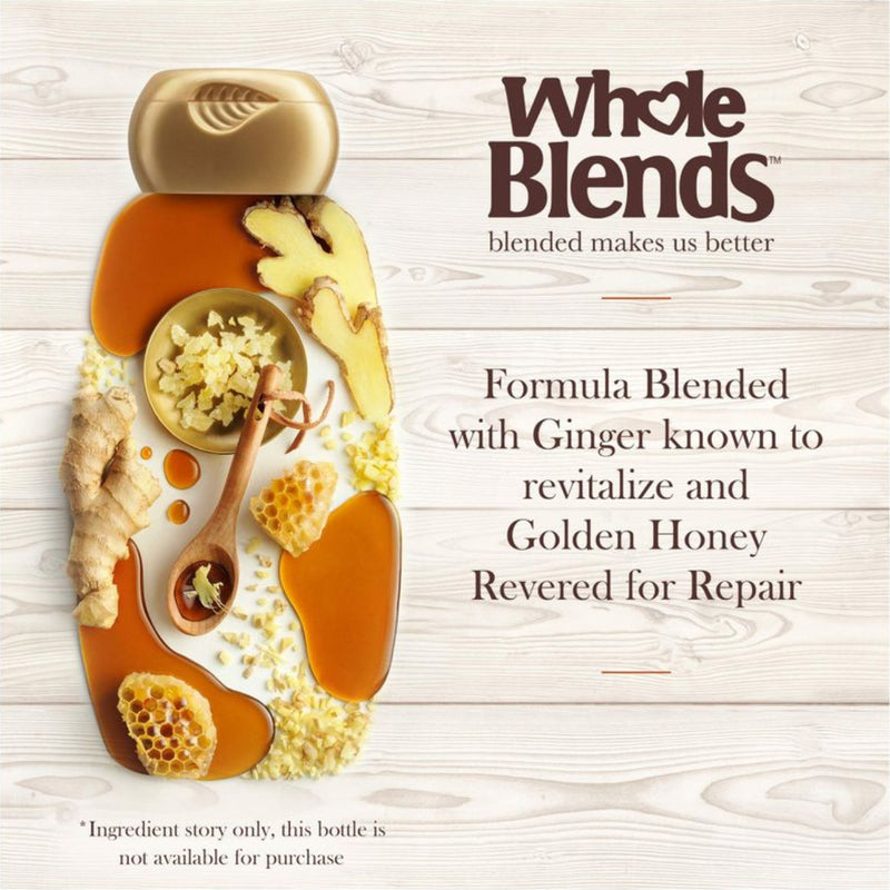 Garnier Whole Blends Ginger Recovery Strengthening Shampoo, Ginger Root and Golden Honey, 12.5oz