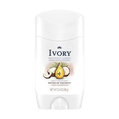 Ivory Aluminum-Free Gentle Deodorant, Notes of Coconut, 2.4oz