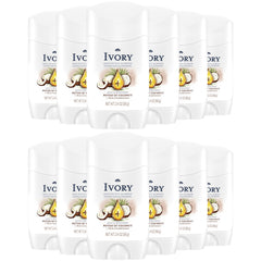 Ivory Aluminum-Free Gentle Deodorant, Notes of Coconut, 2.4oz