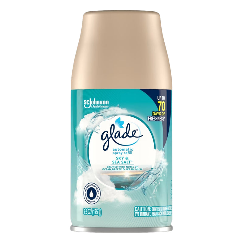 Glade Automatic Spray Refill, Sky & Sea Salt, 6.2oz