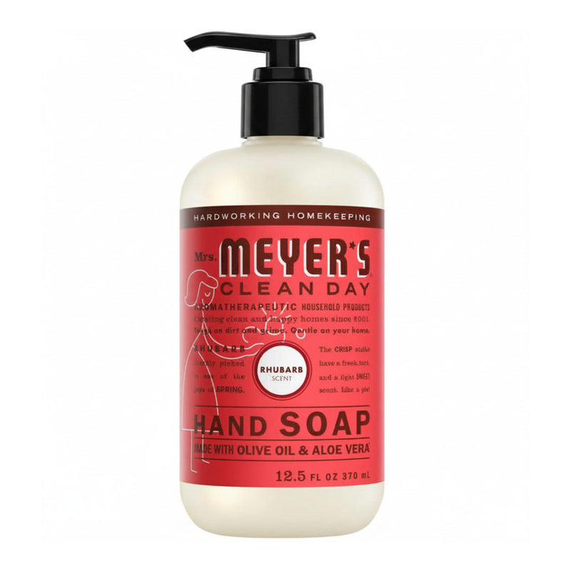 Mrs. Meyers Clean Day Liquid Hand Soap, Rhubarb, 12.5oz