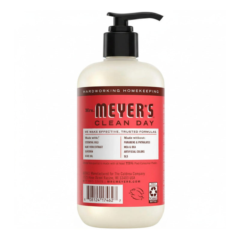Mrs. Meyers Clean Day Liquid Hand Soap, Rhubarb, 12.5oz