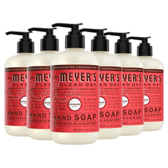 Mrs. Meyers Clean Day Liquid Hand Soap, Rhubarb, 12.5oz