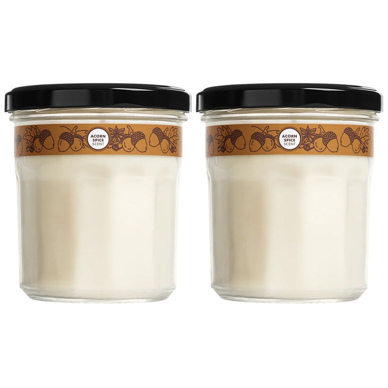 Mrs. Meyer's Clean Day Soy Candle, Acorn Spice, 7.2 oz