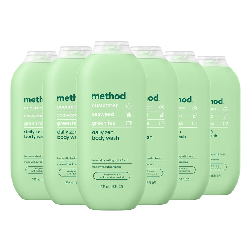 Method Body Wash, Daily Zen, 18oz