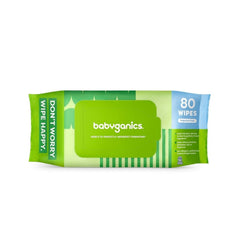 Babyganics Baby Wipes, Fragrance Free, 80 Count