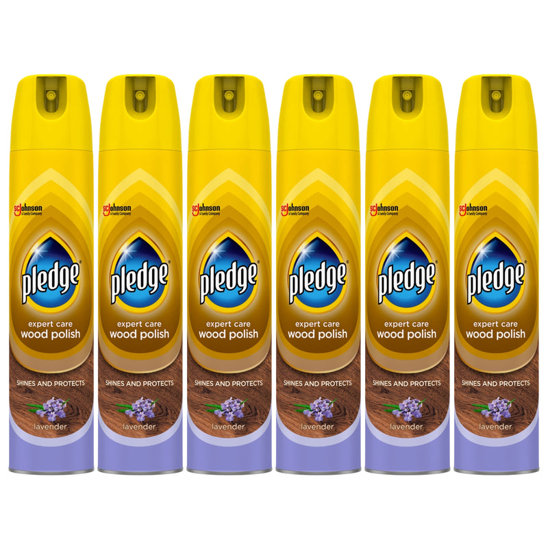 Pledge Expert Care Wood Polish Spray, Lavender, 8.45oz