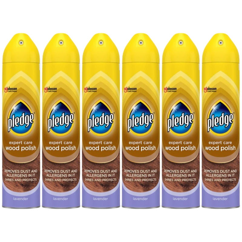 Pledge Expert Care Wood Polish Spray, Lavender, 8.45oz