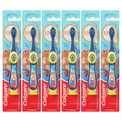 Colgate Kids Toothbrush, Extra Soft Bristles, Dinosaur