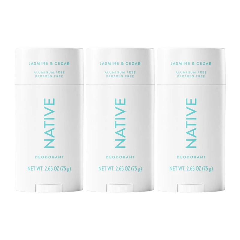 Native Deodorant Stick, Jasmine & Cedar, 2.65oz
