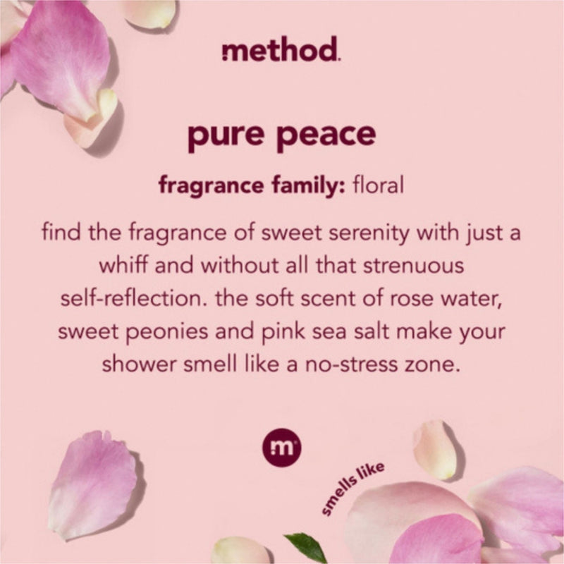 Method Body Wash Trio, Daily Zen + Pure Peace + Simply Nourish, 18oz, 3-Pack