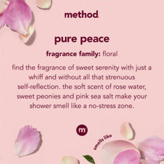 Method Body Wash Trio, Daily Zen + Pure Peace + Simply Nourish, 18oz, 3-Pack