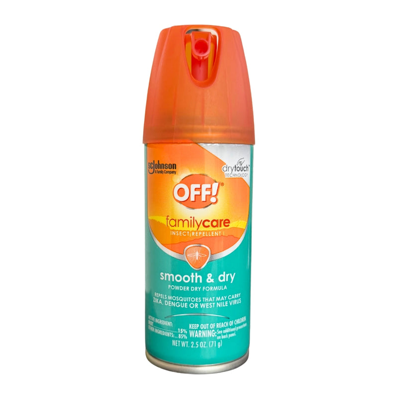 Off! Family Care Insect Repellent, Smooth & Dry, 2.5oz