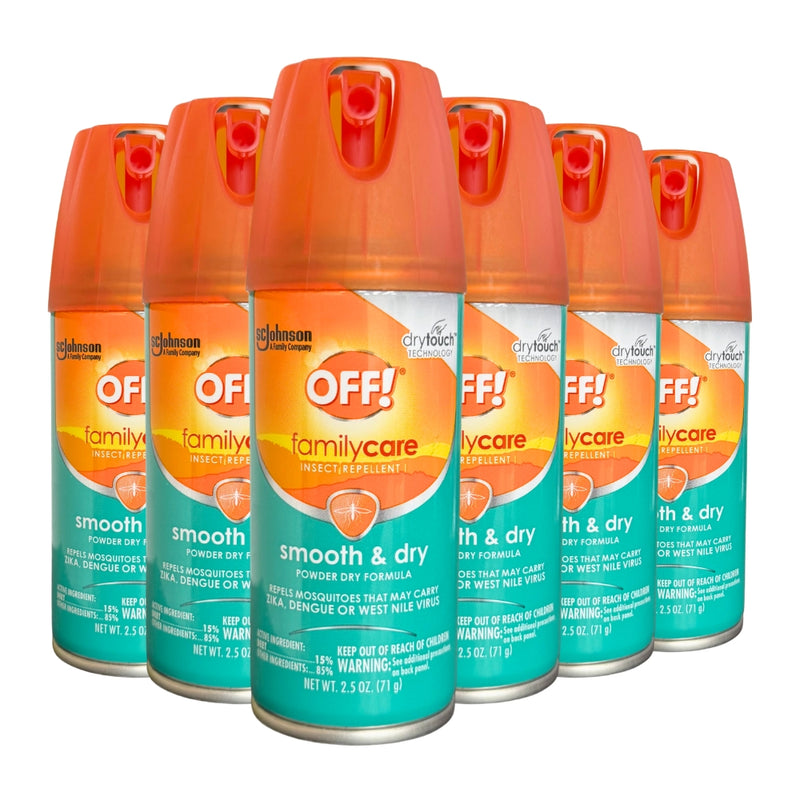 Off! Family Care Insect Repellent, Smooth & Dry, 2.5oz