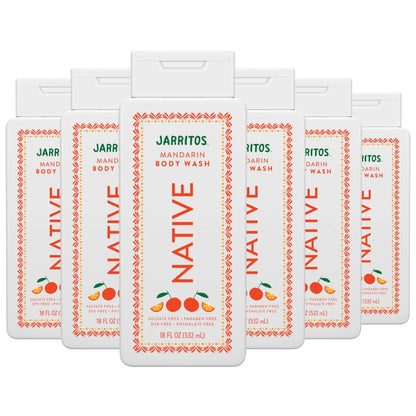 Native Body Wash, Jarritos Mandarin, 18oz -