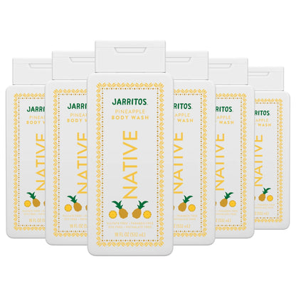 Native Body Wash, Jarritos Pineapple, 18oz -