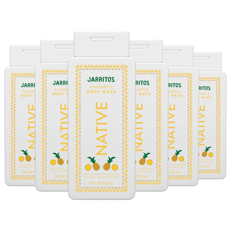 Native Body Wash, Jarritos Pineapple, 18oz
