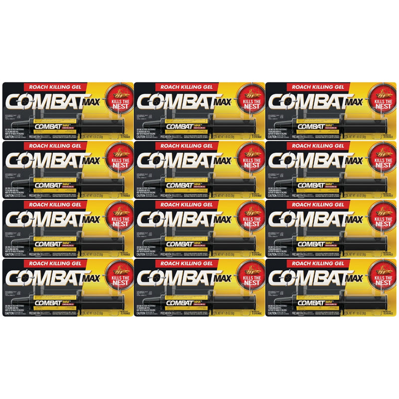Combat Max Roach Killing Gel, 1 Syringe, 1.05oz (30g)