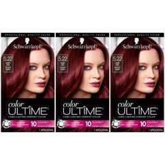 Schwarzkopf Color Ultime Long-Lasting Vibrant Hair Color, 5.22 Ruby Red