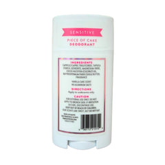 Native Sensitive Deodorant Stick, Piece of Cake, 2.65oz