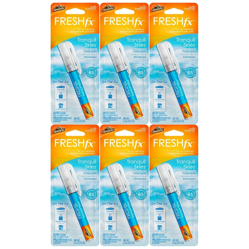 Armor All Fresh FX Car Air Freshener Spray, Tranquil Skies, 0.15oz